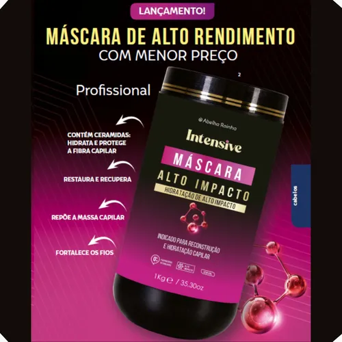 MÁSCARA DE ALTO IMPACTO INTENSIVE 1k - Imagem 2