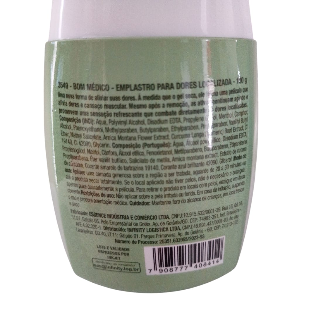 Emplastro Abelha Rainha 100g - Alívio Rápido para Dores Musculares e nas Costas - Efeito Frio Original - Imagem 3