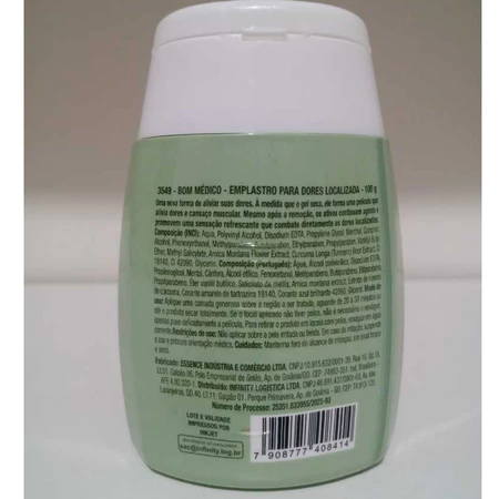 Emplastro Abelha Rainha 100g - Alívio Rápido para Dores Musculares e nas Costas - Efeito Frio Original - Imagem 6