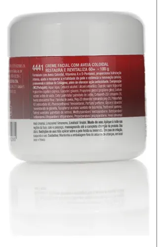Time Reverse Creme Facial Aveia Coloidal 60+ Abelha Rainha Todo Tipo De Pele Dia/noite 100g - Imagem 2