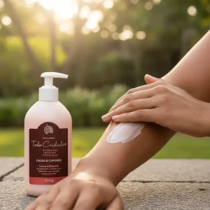 Creme Hidratante Corporal Cacau e Cupuaçu Abelha Rainha 400g