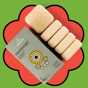 Natura Sabonetes em Barra Naturé Quadradinhos - Unidade - 1 - 5 - 90 g